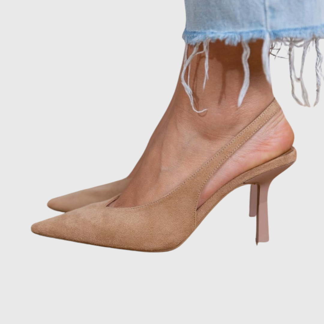 Giselle | Wildleder Slingback-Absätze