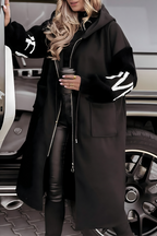 Chariza | Elegant Hooded Coat