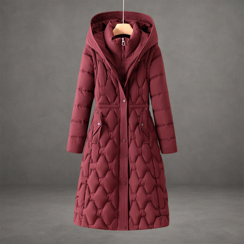 Olivia | Longline Hooded Coat