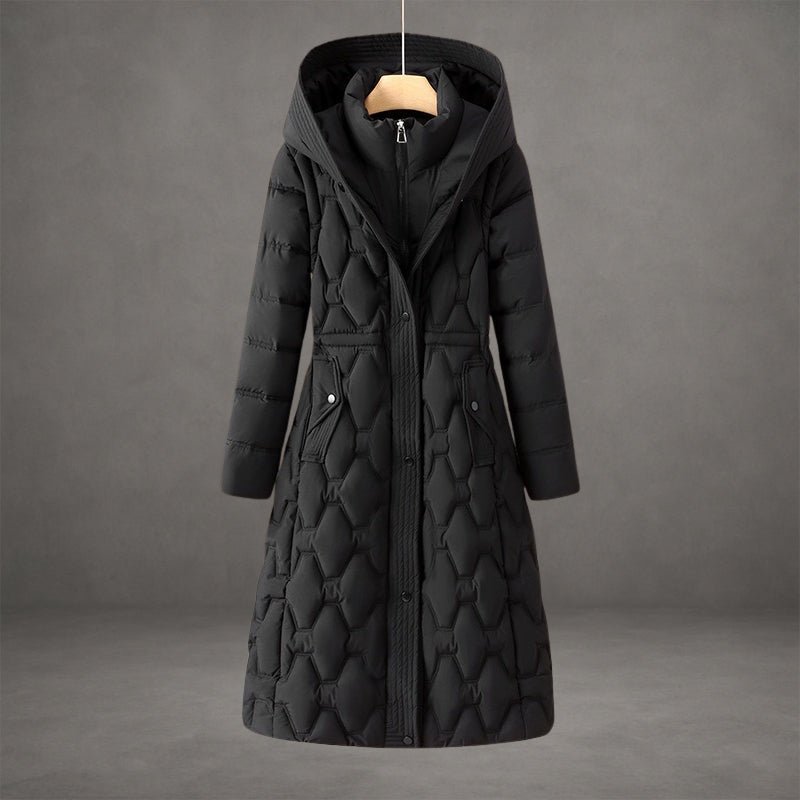 Olivia | Longline Hooded Coat