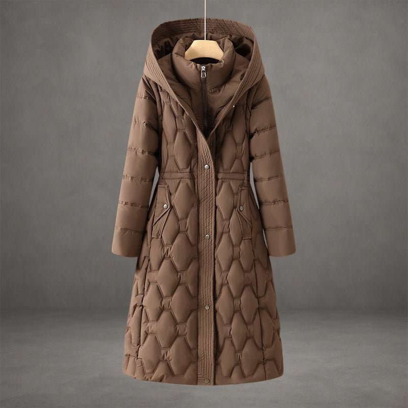 Olivia | Longline Hooded Coat