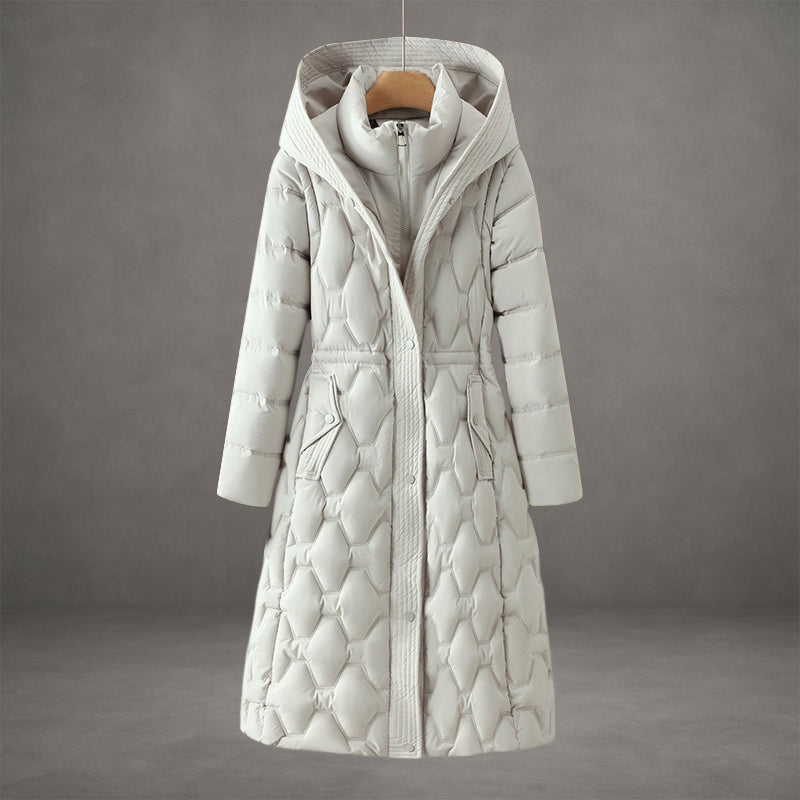 Olivia | Longline Hooded Coat