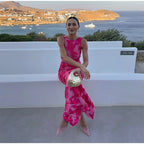 Elegantes Blumenkleid