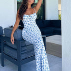 Maxikleid mit Blumenmuster